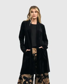 ALEMBIKA - BLACK VELVET JACKET