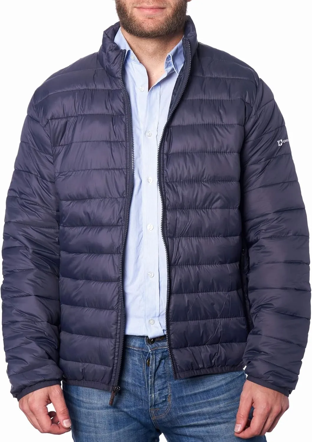Alpine Swiss Niko Mens Puffer Jacket | Insulated Lightweight Down Alternative Coat | Packable, Water Resistant & Warm