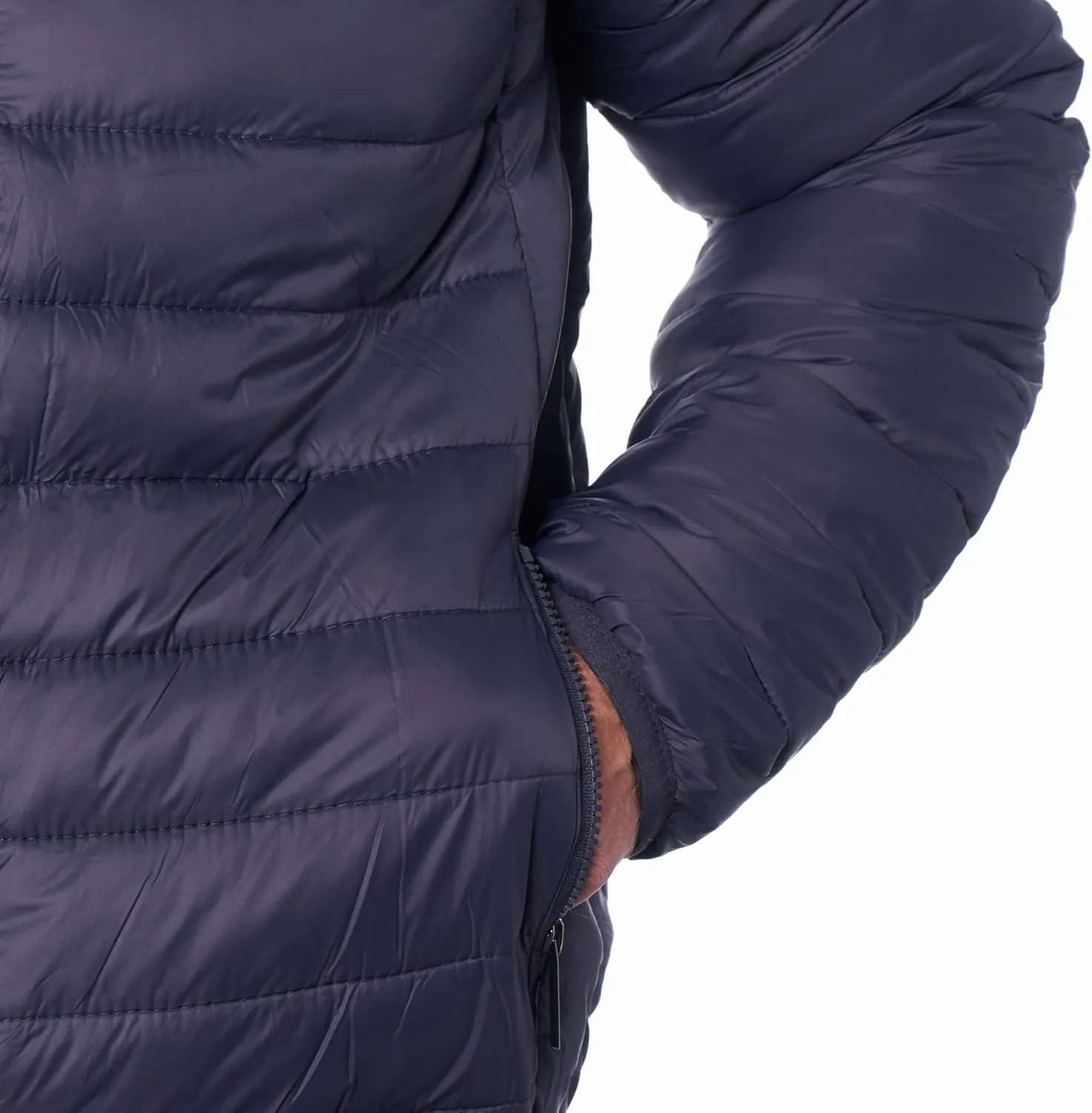 Alpine Swiss Niko Mens Puffer Jacket | Insulated Lightweight Down Alternative Coat | Packable, Water Resistant & Warm