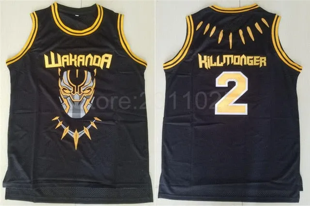 Basketball Black Panther WAKANDA Team Jerseys