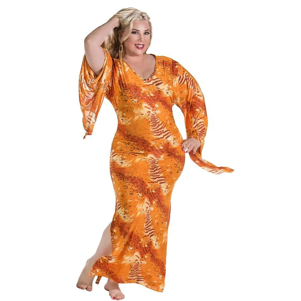 Belly Dance Printed Kaftan | SUNDANCE KAFTAN