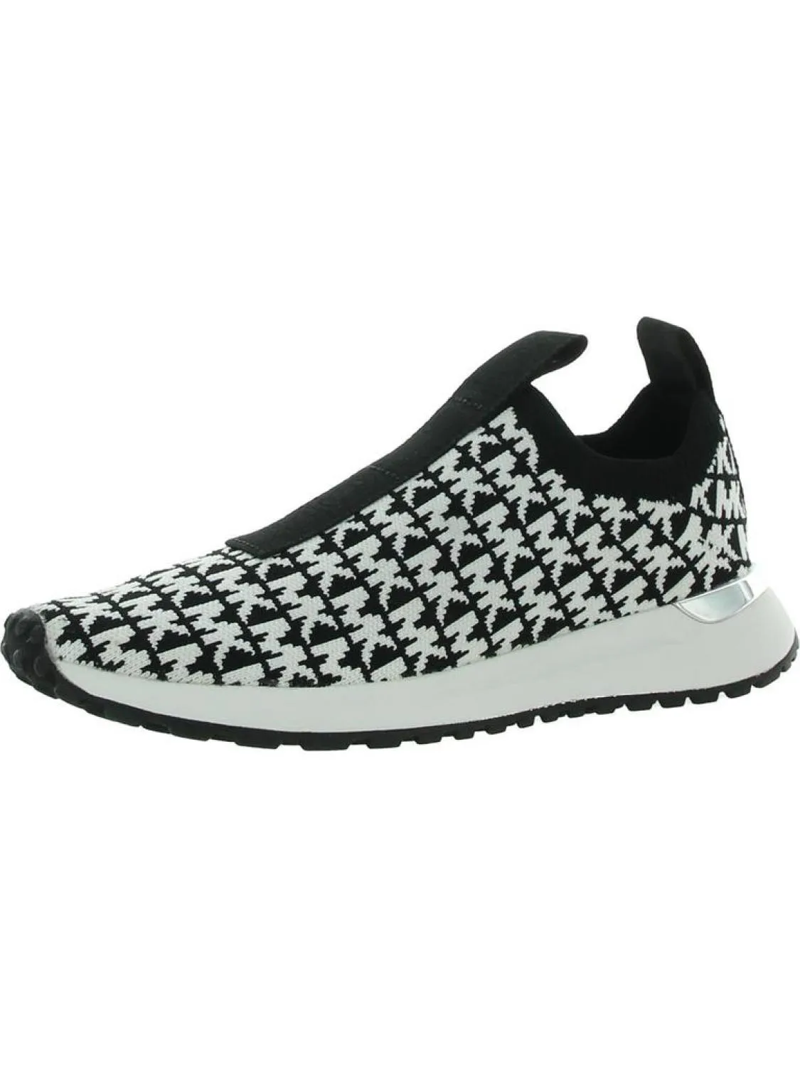 Bodie Womens Knit Logo Casual and Fashion Sneakers