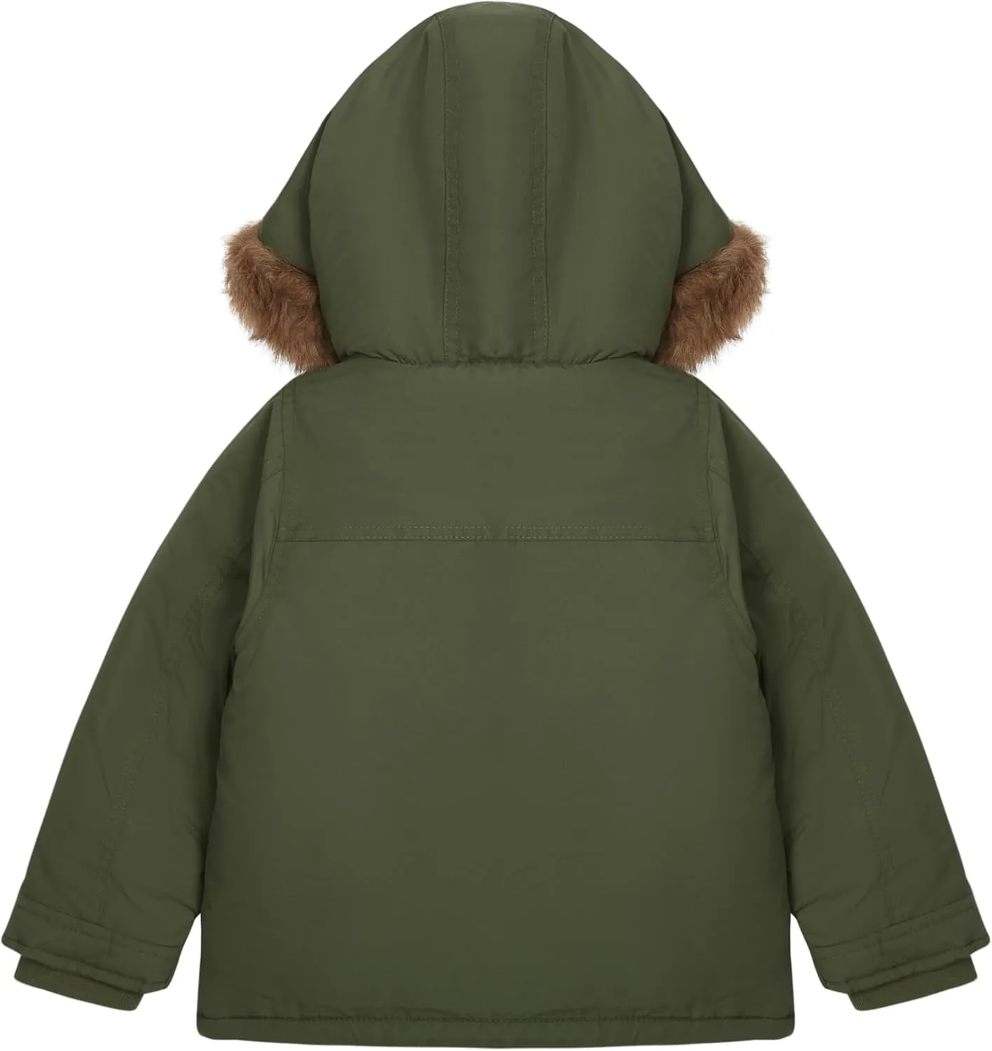Carter's Boys' Warm Winter Parka Hooded Jacket