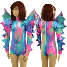 Childrens Spiked Mega Sharp Shoulder Romper