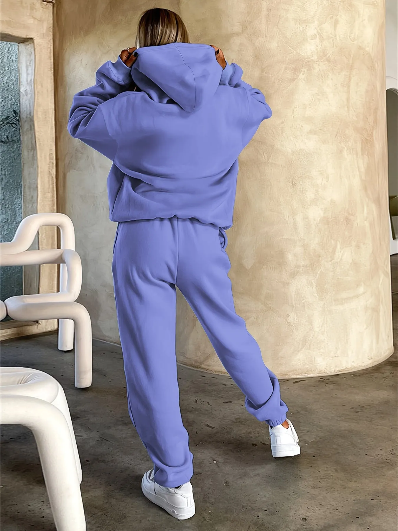Evanna | Women’s Hoodie & Jogger Set – Comfy 2-Piece Loungewear, Soft & Stylish