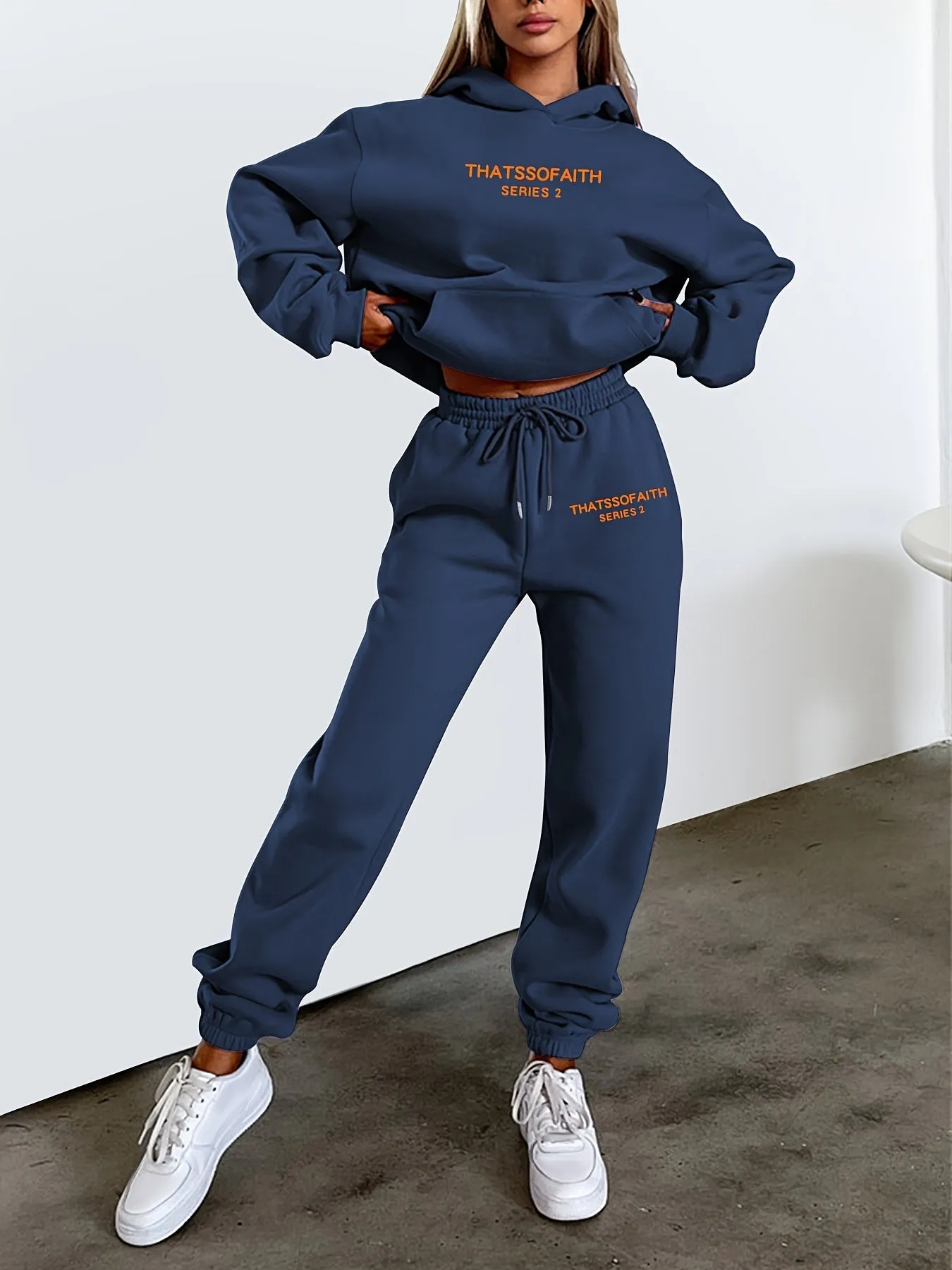Evanna | Women’s Hoodie & Jogger Set – Comfy 2-Piece Loungewear, Soft & Stylish