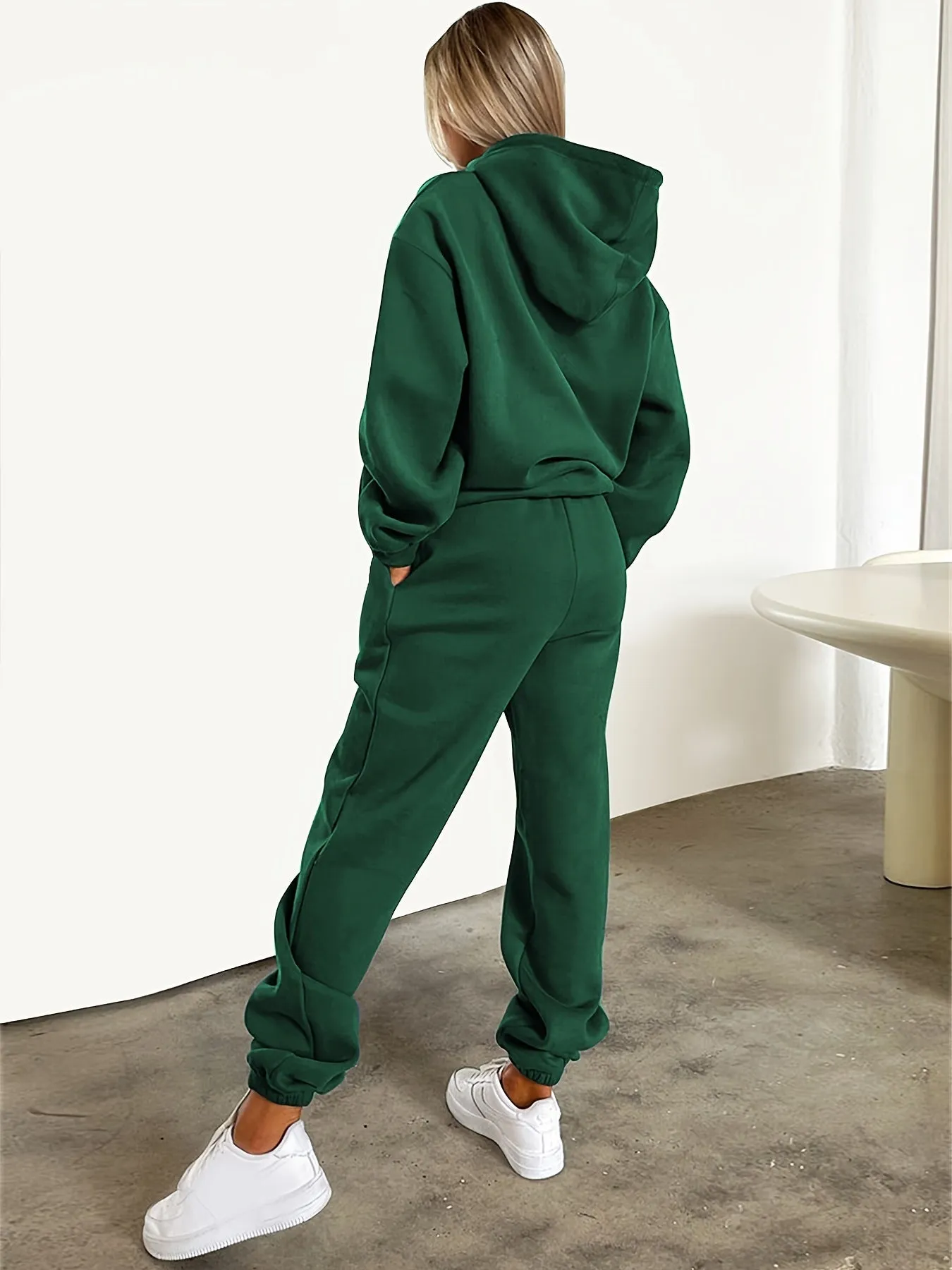 Evanna | Women’s Hoodie & Jogger Set – Comfy 2-Piece Loungewear, Soft & Stylish
