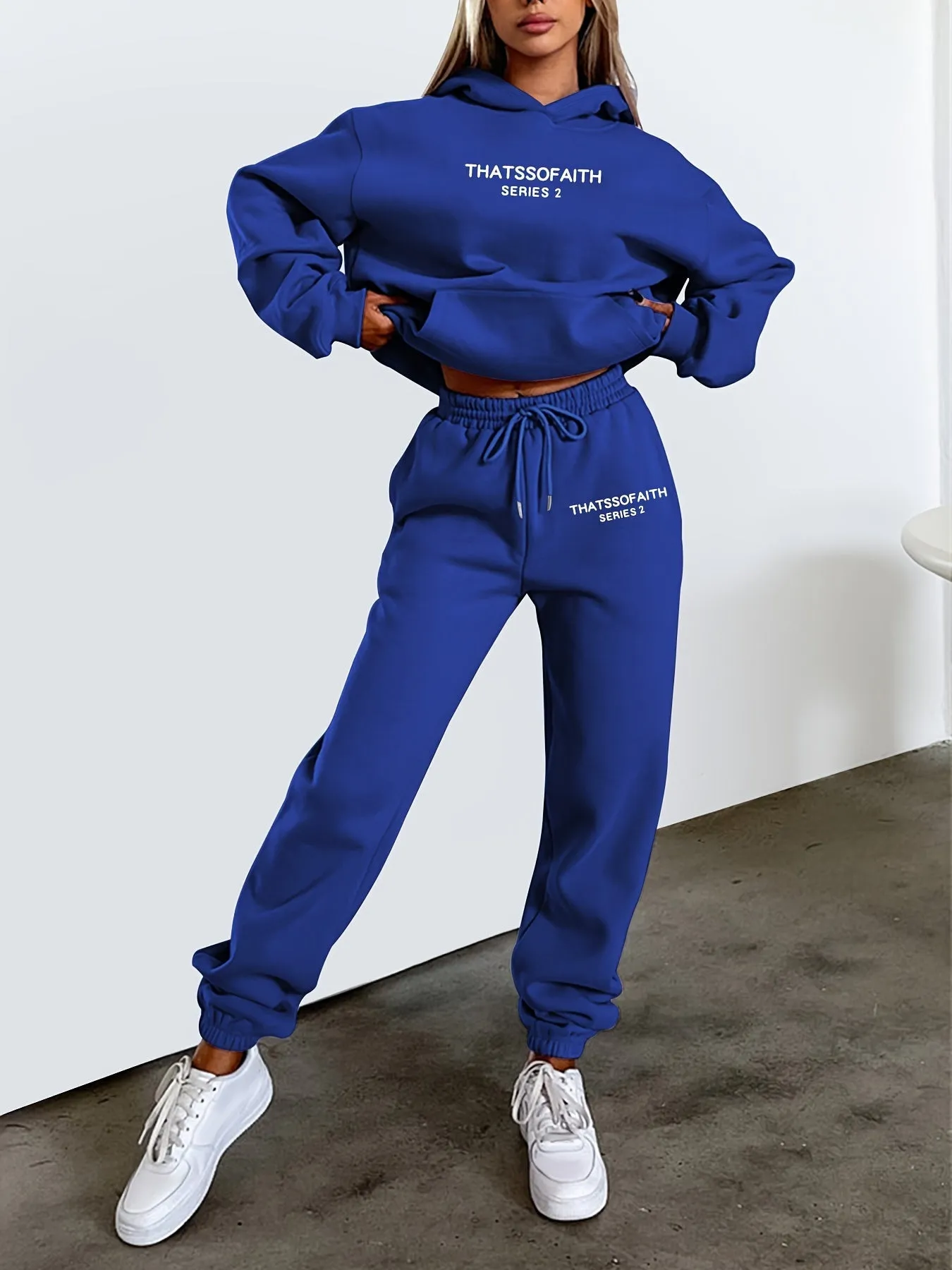 Evanna | Women’s Hoodie & Jogger Set – Comfy 2-Piece Loungewear, Soft & Stylish