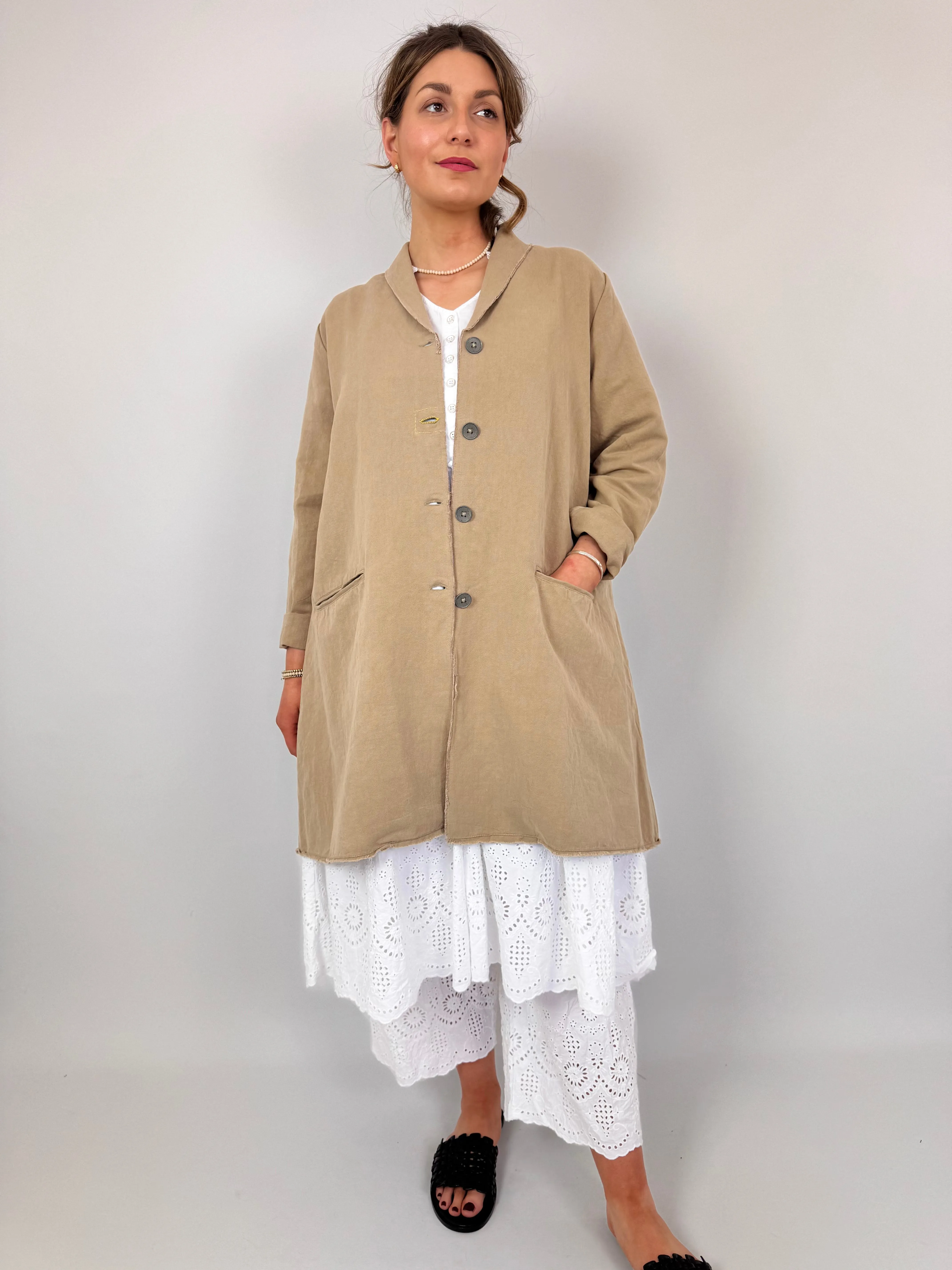 Ewa i Walla Marie Coat Sand