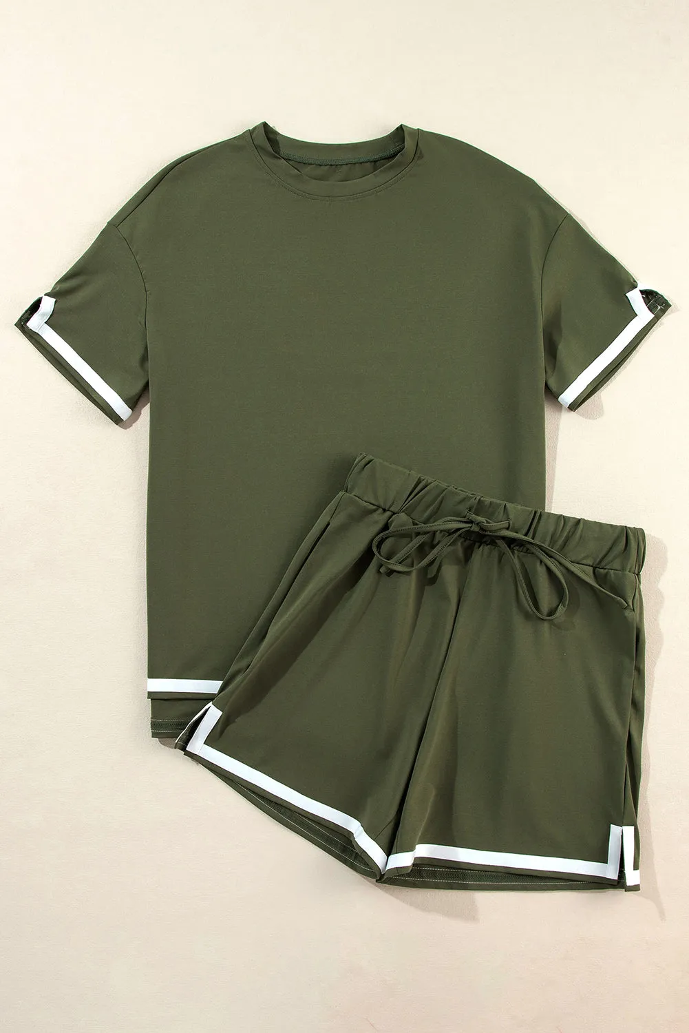 Green Contrast Trim Set