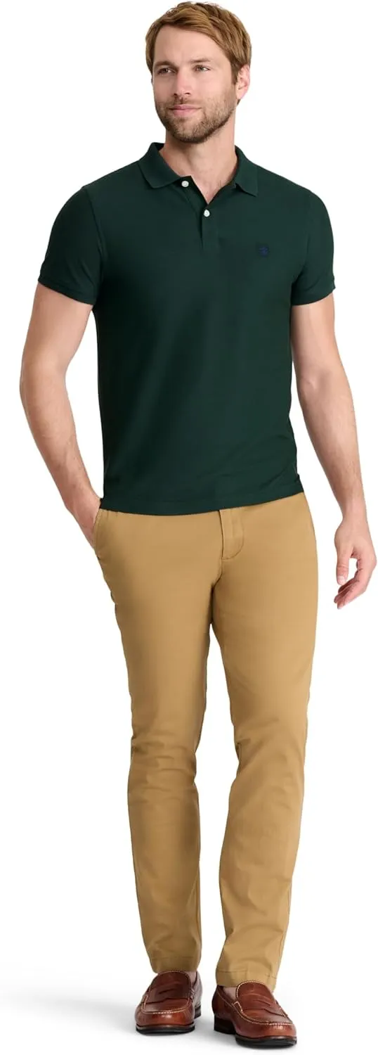 IZOD Men's Advantage Performance Short Sleeve Polo Shirt