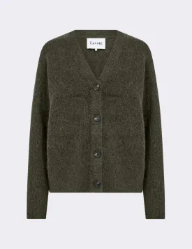 LR-FELIX 2 Cardigan Dark green