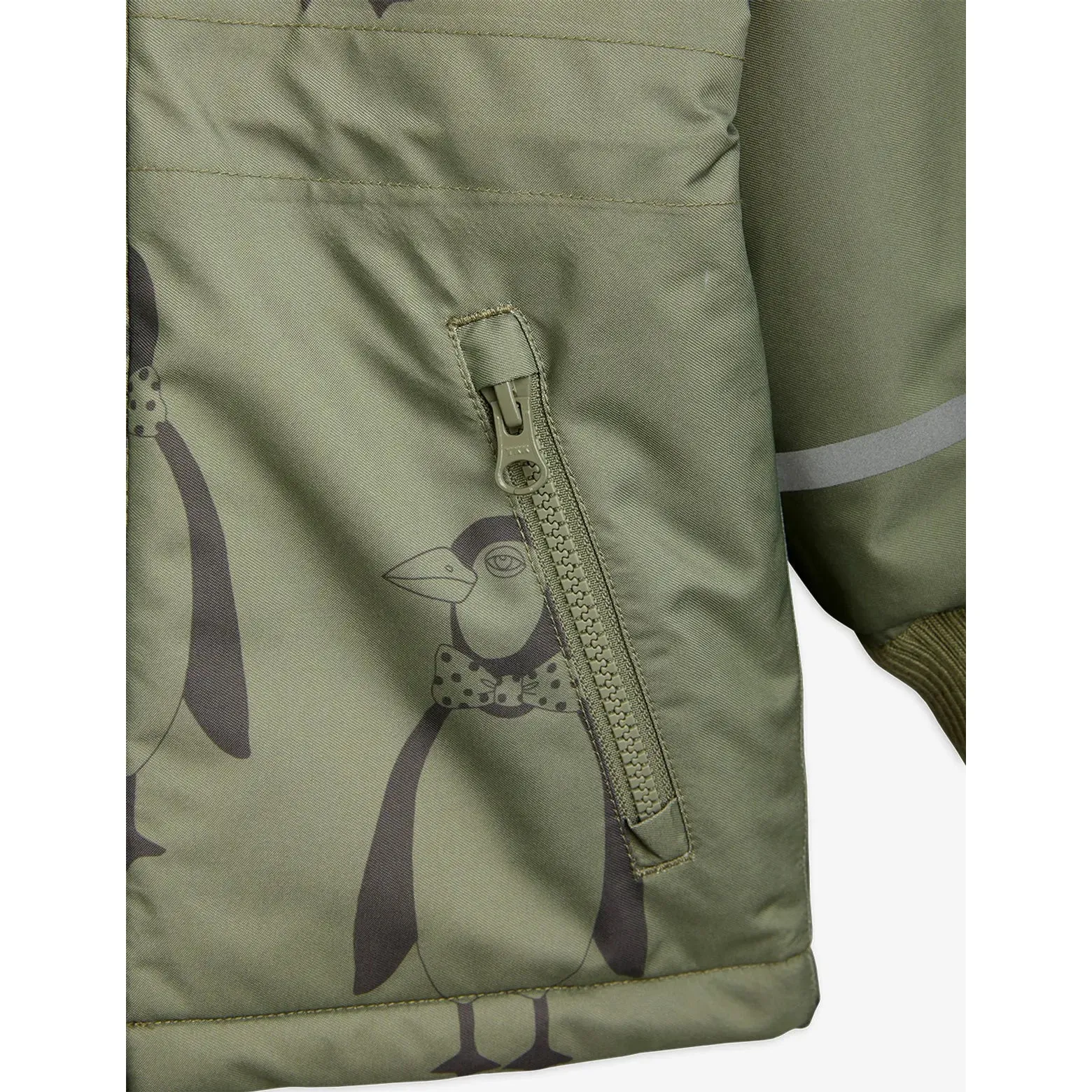 Mini Rodini Penguin K2 Parka Green