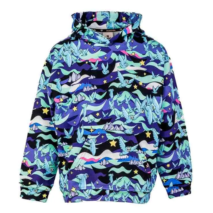 Mullido Pullover/ Sweatshirt Hoodie - Northern Lights