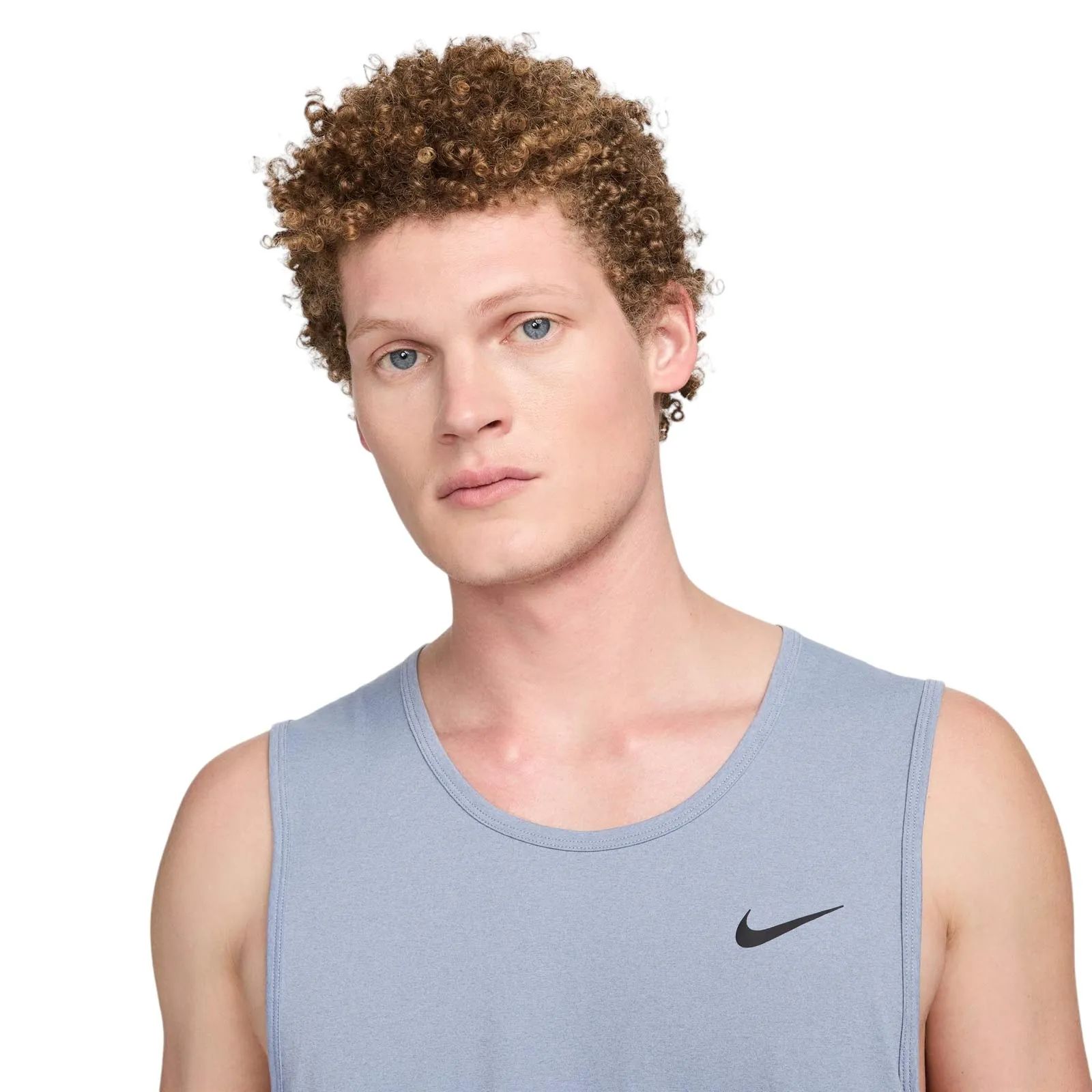 Nike Mens DF Hyverse Tank Blue