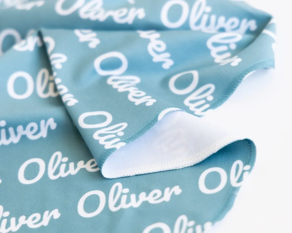 Personalized Baby Name Swaddle Blanket
