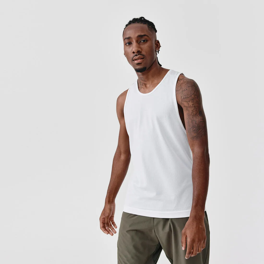 Run Dry Men's Breathable Running Tank Top