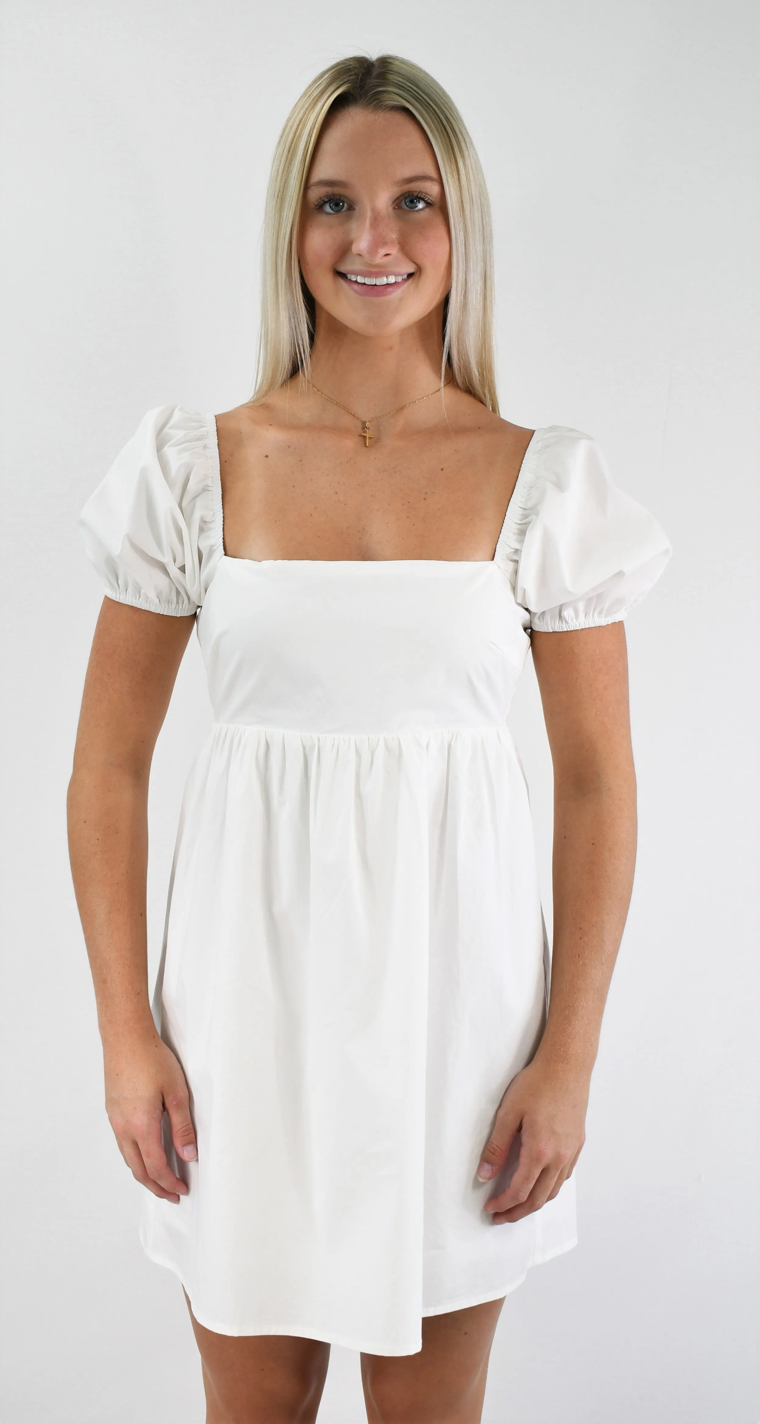 Simple Girl Empire Mini Dress