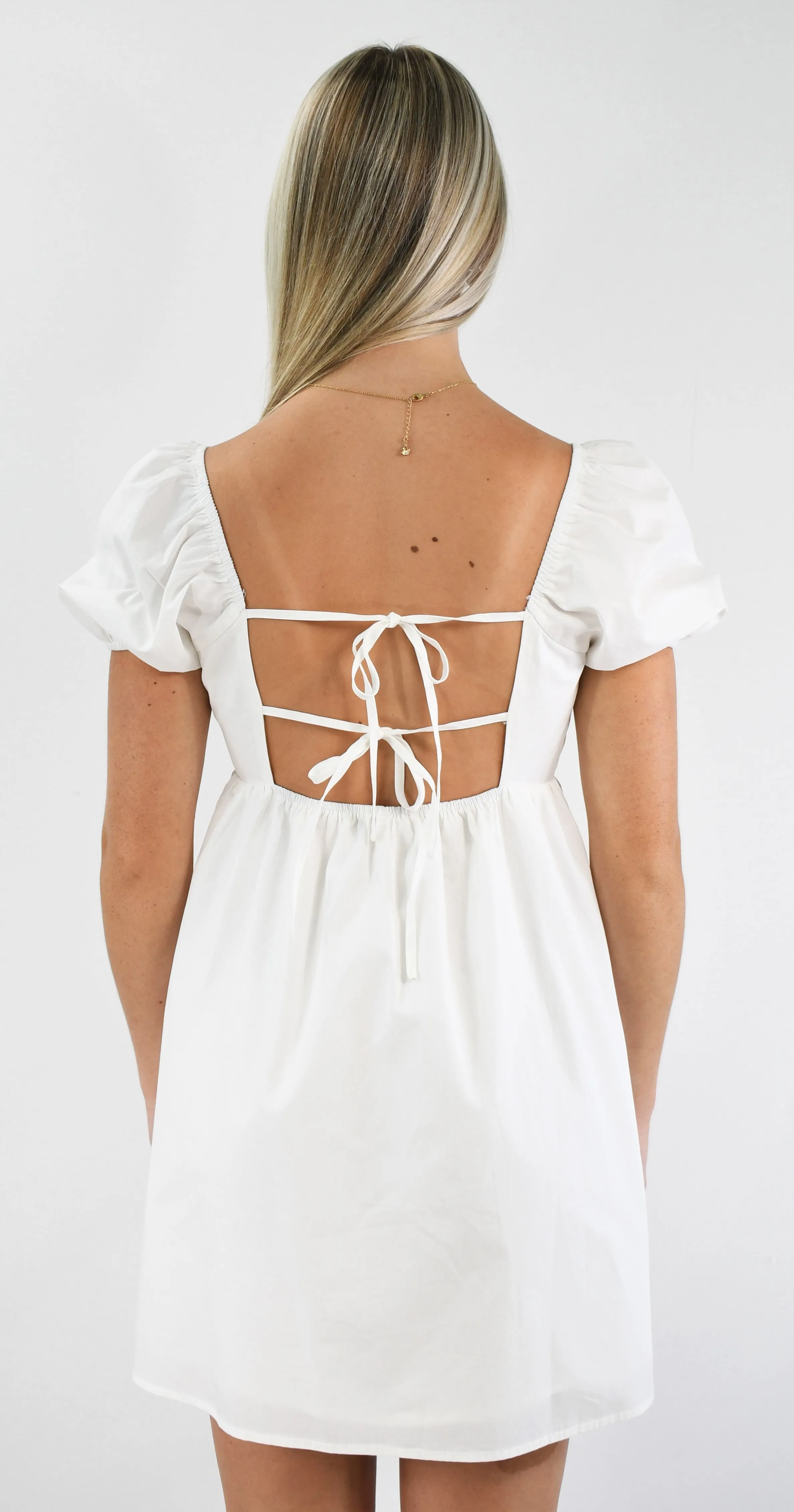 Simple Girl Empire Mini Dress