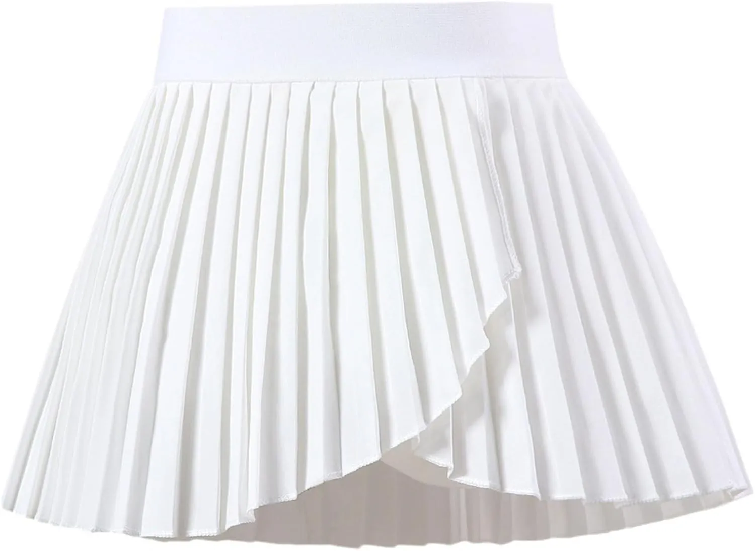 Sobrisah Girls Tennis Skirt Pleated Mini Skirts for Kids High Waisted Golf Skirt Skorts Workout Athletic Skort Aged 3-13