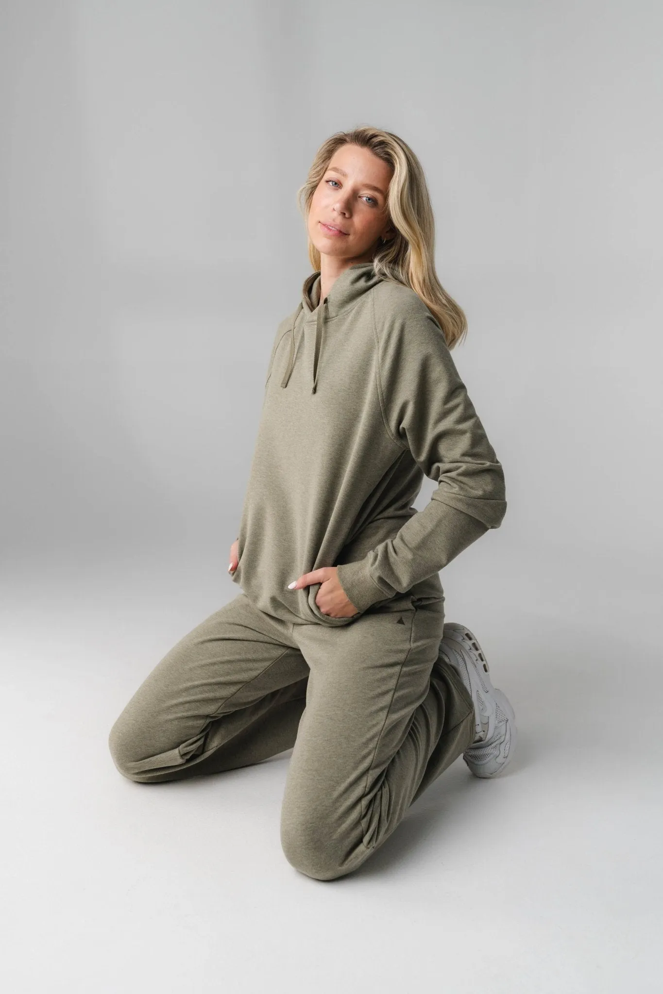 Vitality Studio Uni Hoodie - Matcha Marl