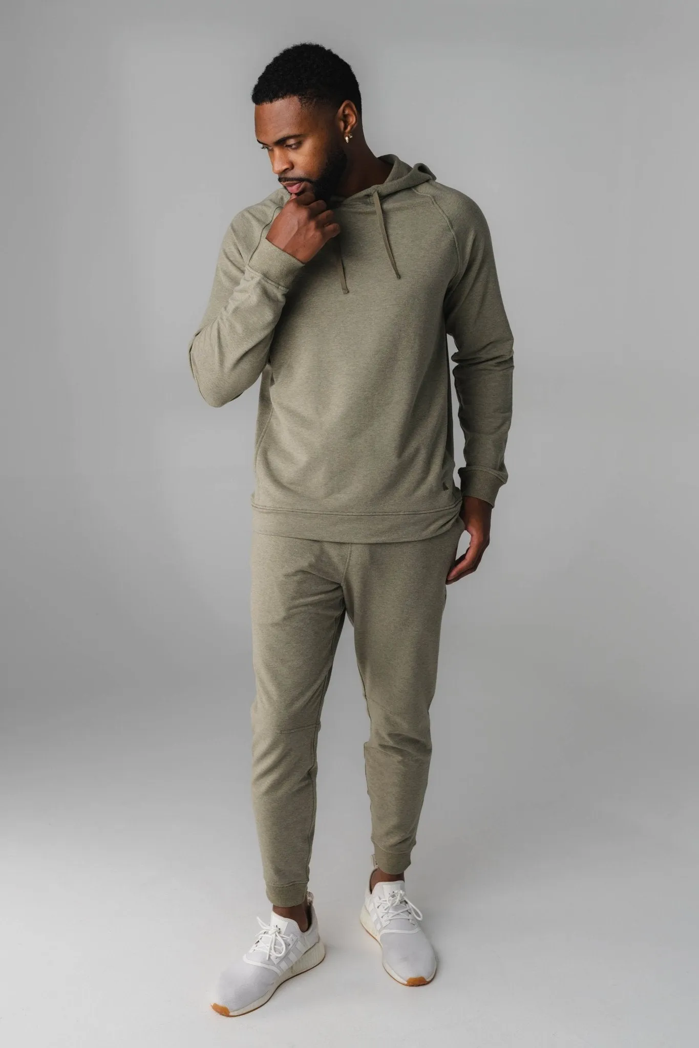 Vitality Studio Uni Hoodie - Matcha Marl