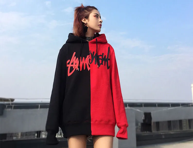 WLS Miss Match Streetwear Hoodie